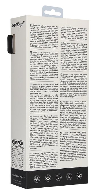 Gode vibrant G-Spot Multi 13 x 3.4cm