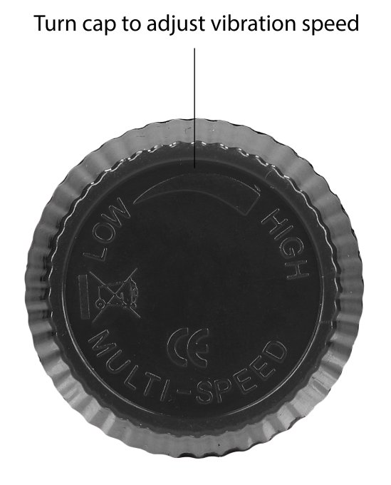 Gode vibrant G-Spot Multi 20 x 4.5cm