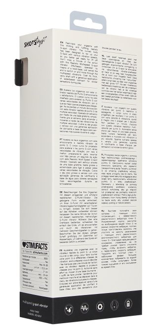 Gode vibrant G-Spot Multi 20 x 4.5cm