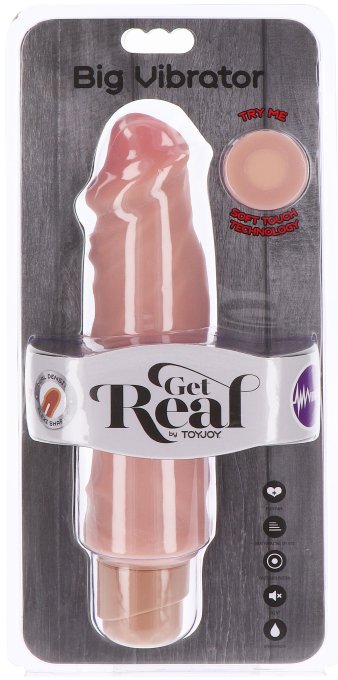 Gode vibrant Get Real 17 x 5 cm