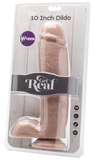 Gode vibrant Get Real 22 x 6 cm