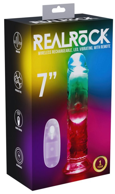 Gode Vibrant Lumineux Led no vibes 18 x 4cm