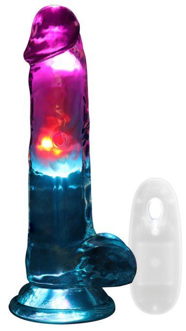 Gode Vibrant Lumineux Led 