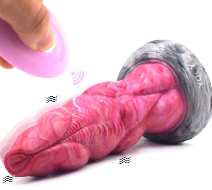 Gode vibrant monster Viby Carty 18 x 5.5cm