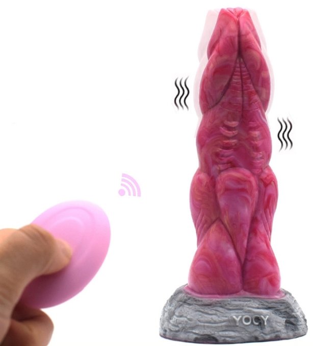 Gode vibrant monster Viby Carty 18 x 5.5cm
