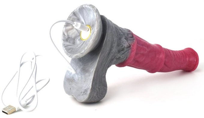 Gode Vibrant monster Viby Elephy 19 x 5.3cm