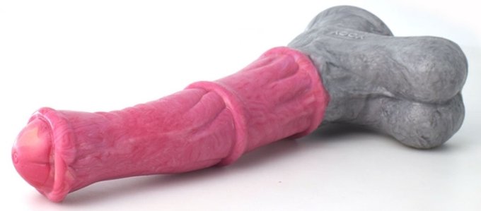 Gode Vibrant monster Viby Elephy 19 x 5.3cm