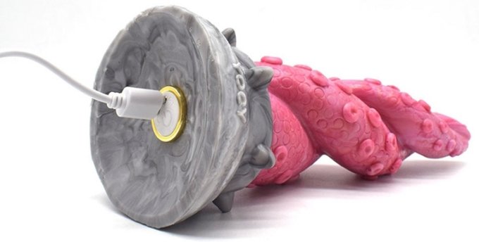 Gode vibrant monster Viby Tenty 15 x 5cm