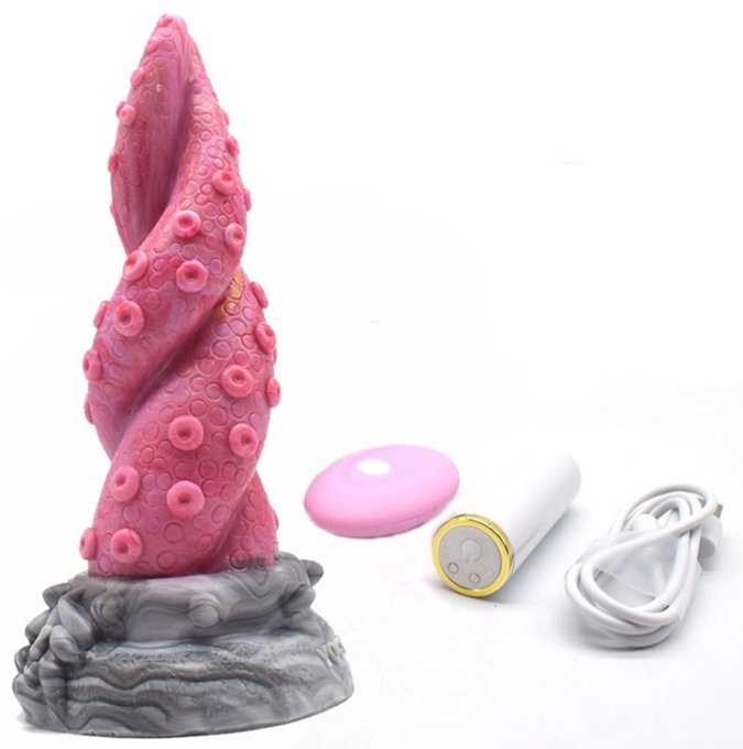 Gode vibrant monster Viby Tenty 15 x 5cm