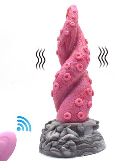 Gode vibrant monster Viby Tenty 15 x 5cm