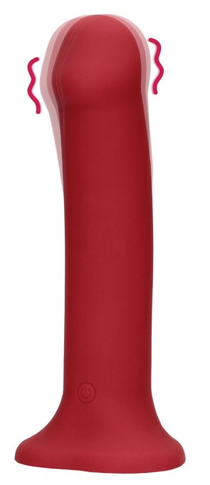 Gode Vibrant Palik L 17 x 4.5cm Rouge