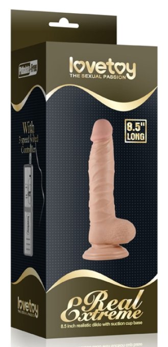 Gode vibrant Real Extreme 15 x 4.3cm