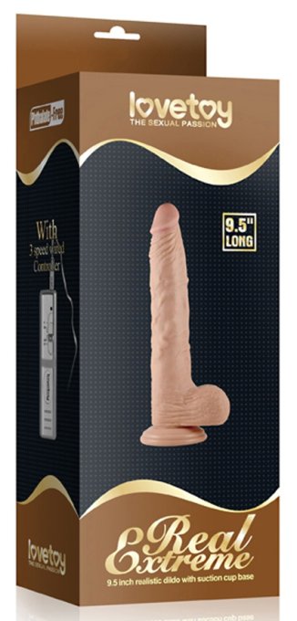 Gode vibrant Real Extreme 18 x 4.3cm