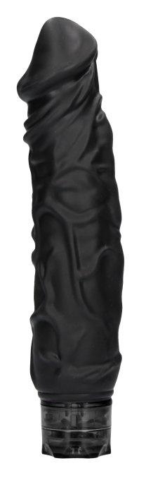 Gode vibrant Realistic 20 x 5cm Noir