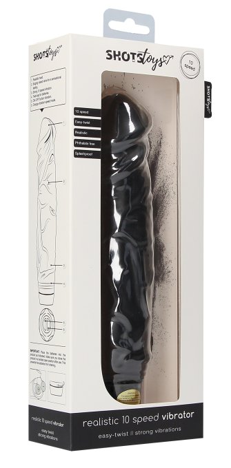 Gode vibrant Realistic Up 20 x 4.6cm