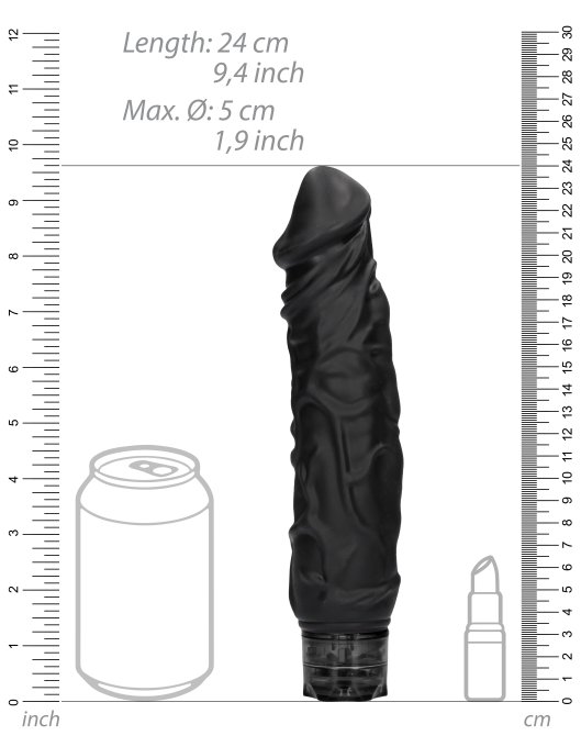 Gode vibrant Realistic Up 20 x 4.6cm