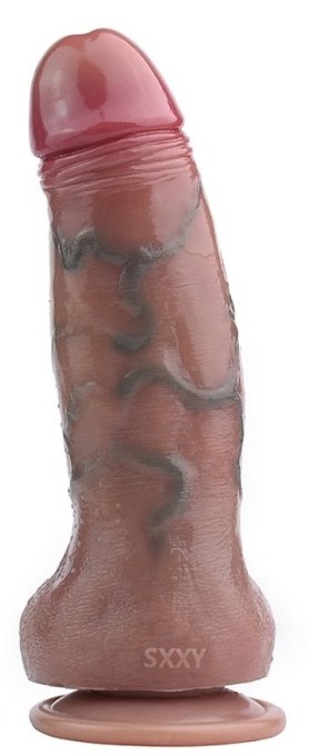 Gode Vibrant Skinnier Mario 14 x 4.6cm Marron