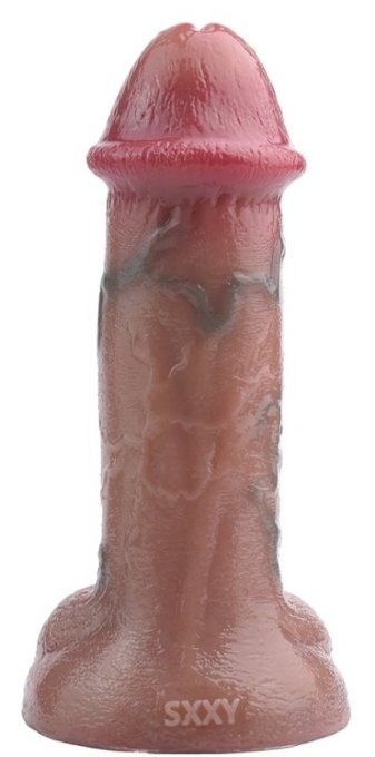 Gode Vibrant Skinnier Ugo 12.5 x 4.5 cm Marron