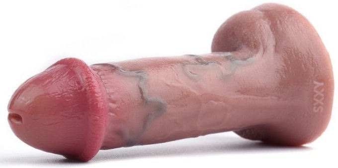 Gode Vibrant Skinnier Ugo 12.5 x 4.5 cm Marron