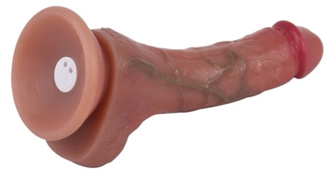 Gode Vibrant Skinnier Umberto 12 x 3.2cm Marron