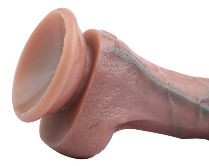 Gode Vibrant Skinnier Umberto 12 x 3.2cm Marron