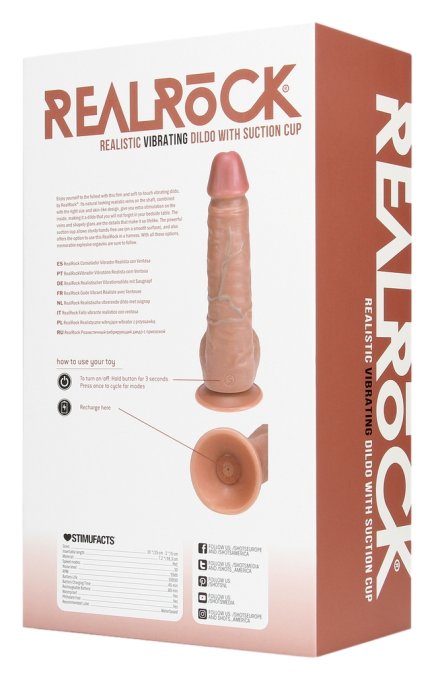 Gode vibrant Straight Strong 19 x 5 cm Latino