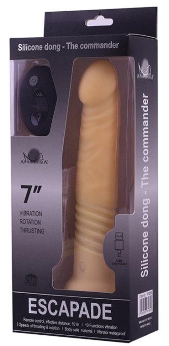 Gode vibrant The Commander 19 x 3.7cm