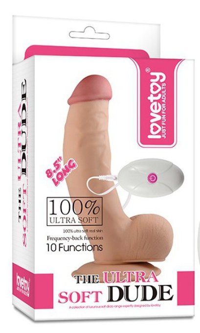 Gode vibrant Theo Vibe Soft Dude 16 x 4,5cm