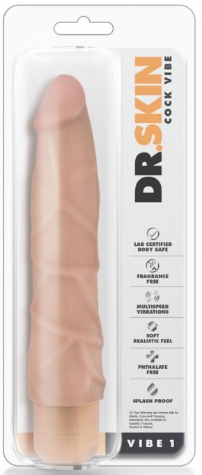 Gode vibrant Vibe 1 Dr Skin 18 x 4.5cm