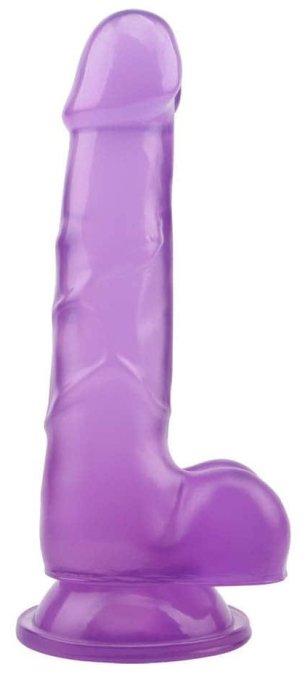 Gode Violet Hi-Rubber 14  x 3.6 cm