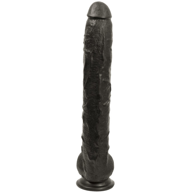 Gode XXL Dick Rambone 34 x 6.4 cm Noir
