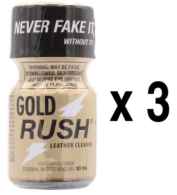 Gold Rush 10ml x3