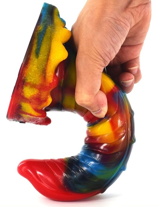Gode Lizard 20 x 5cm Multicolore