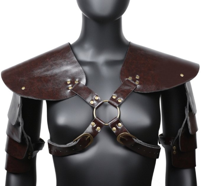 Harnais Armure Vintage Armor Noir