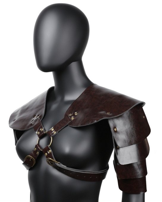 Harnais Armure Vintage Armor Noir