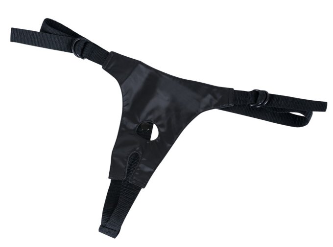 Harnais avec 3 Godes Strap-On Real 16 x 4.5cm