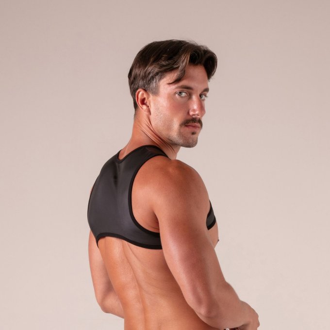 Harnais avec lacets Bondage Noir