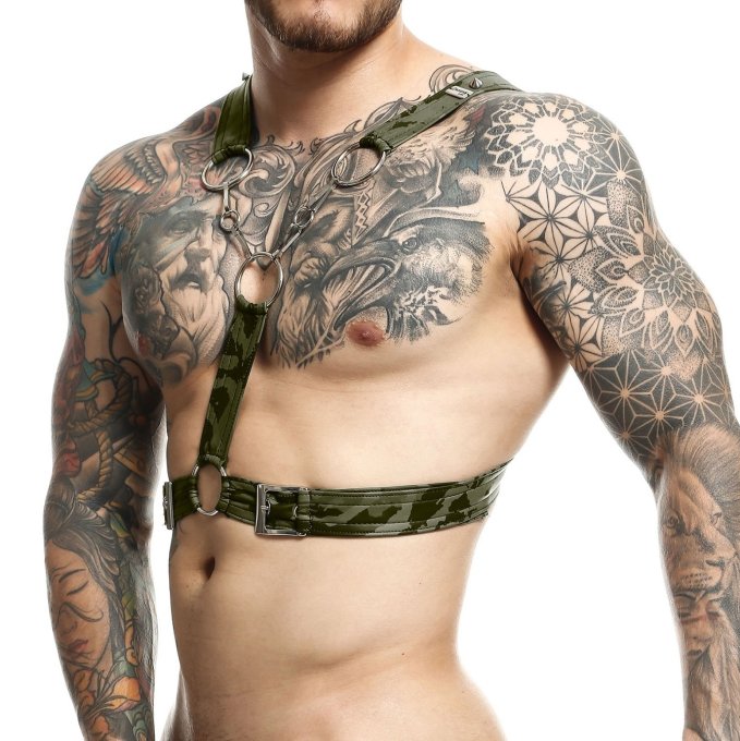 Harnais Cross Chain Dngeon Camouflage