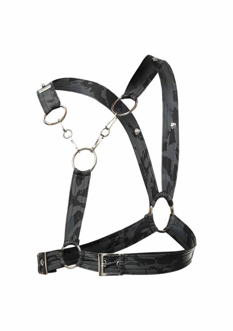 Harnais Cross Chain Dngeon Gris