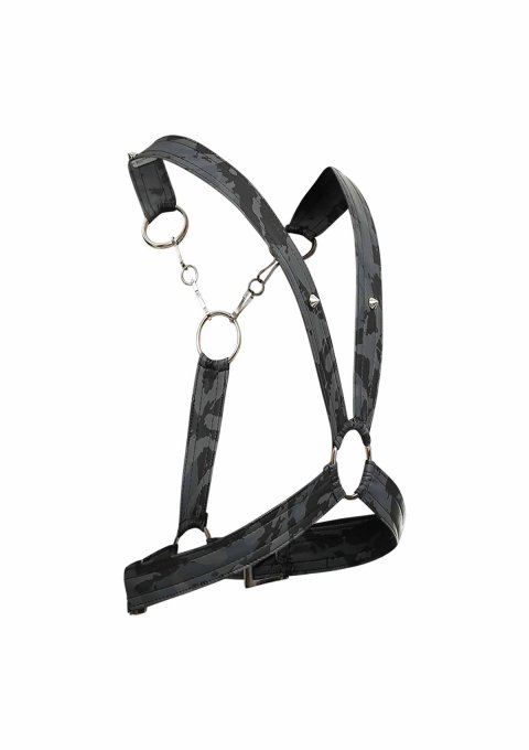 Harnais Cross Chain Dngeon Gris
