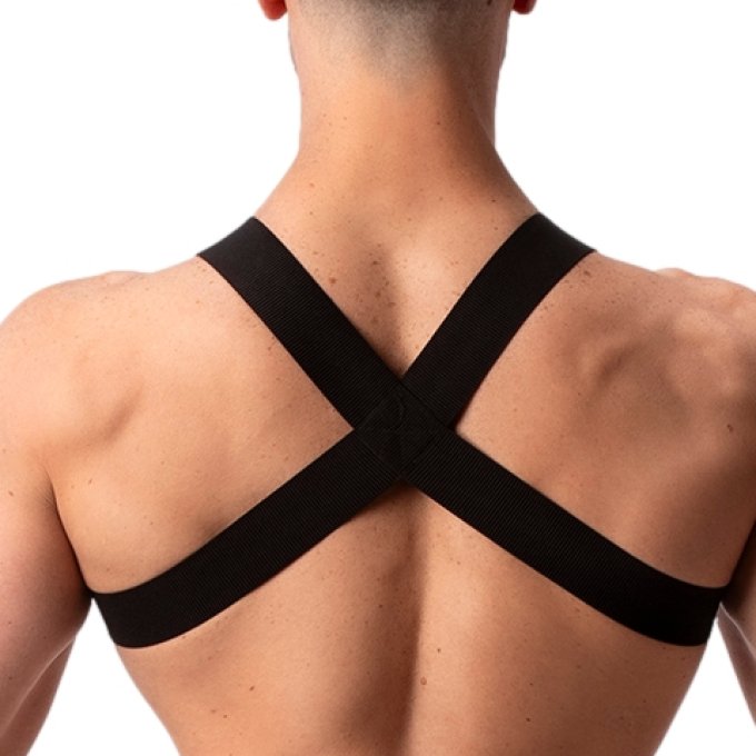 Harnais élastique Leonsh Noir
