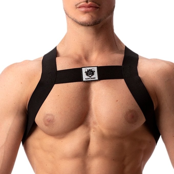 Harnais élastique Leonsh Noir