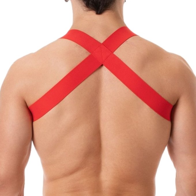 Harnais élastique Leonsh Rouge