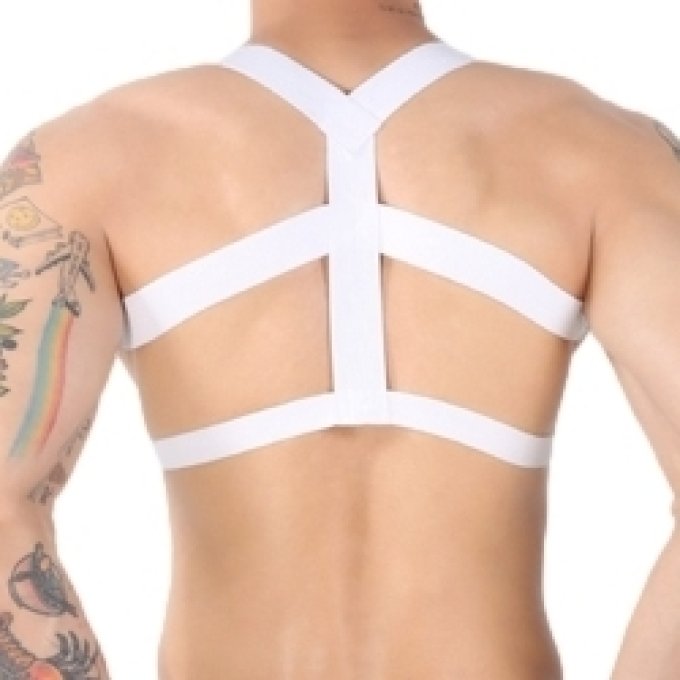 Harnais élastique Multi Band Blanc