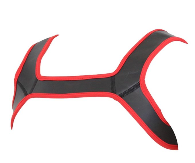 Harnais en néoprène Neo Harness Noir-Rouge