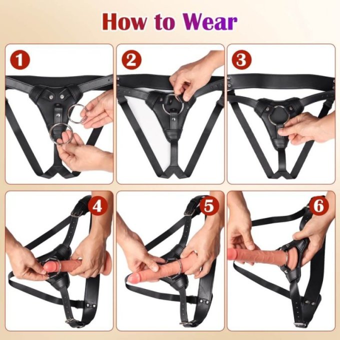 Harnais pour Gode ceinture Jockypleas