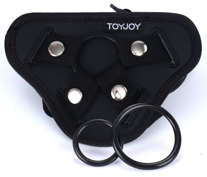 Harnais pour Gode ceinture Strap-On Get Real Noir