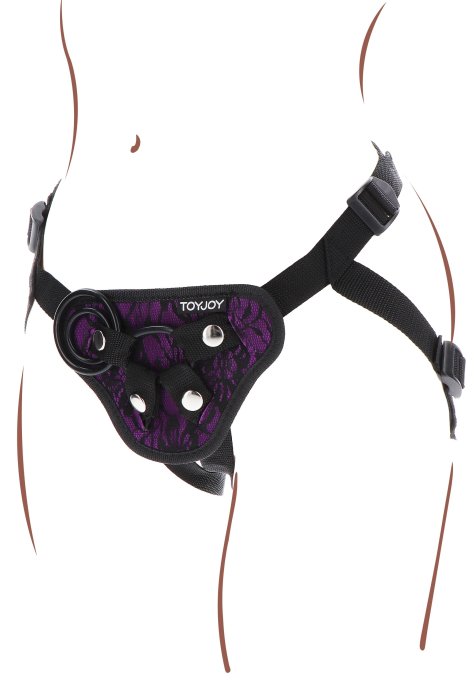 Harnais pour Gode ceinture Strap-On Get Real Violet
