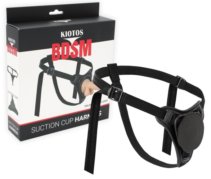 Harnais pour gode ceinture Suction Cup