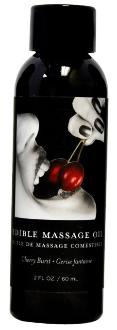 Huile de massage comestible CERISE 60 ml